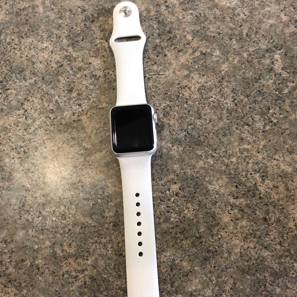 An apple watch series one 38mm watch size small
